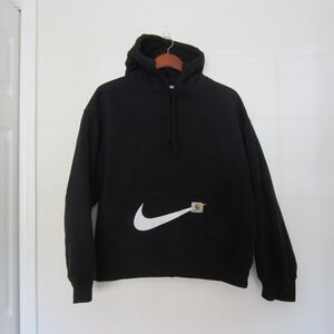 Nike x Carhartt WIP SURPLUS Sydney Exclusive Hoodie Size M Black Heavyweight HTF